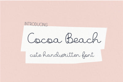 Cocoa Beach Font Sunday Nomad 