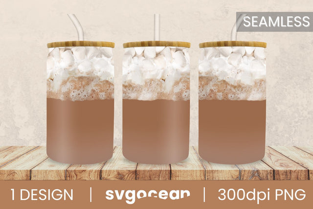 Cocoa Can Glass | PNG | 16 Oz | 20 Oz Libbey Glass SVG SvgOcean 