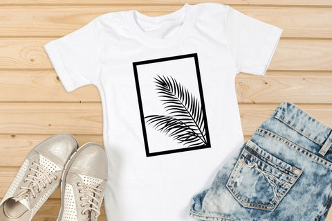 Coconut Leaf Metal Wall Decor SVG Bundle SVG Regulrcrative 