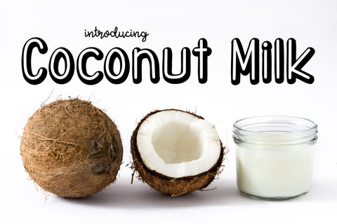 Coconut Milk Font Kitaleigh 