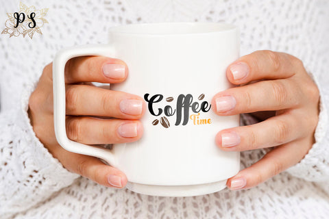 Coffe Time SVG Cut File Sublimation SVG Pazal Studio 