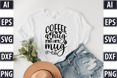 coffee a hug in a mug SVG SVGista 