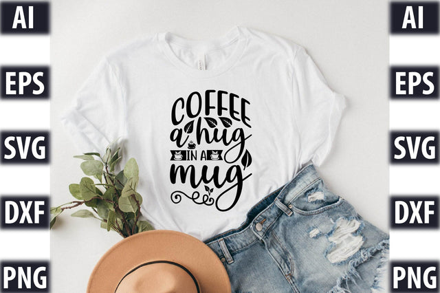 coffee a hug in a mug SVG SVGista 