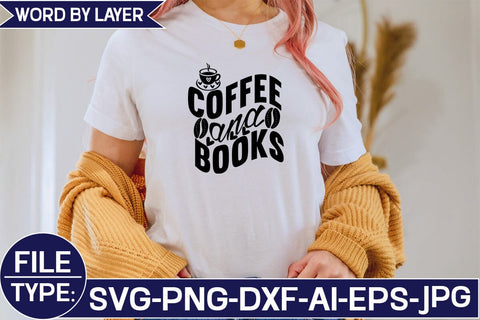 Coffee and Books SVG Cut File SVG Studio Innate 