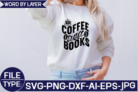 Coffee and Books SVG Cut File SVG Studio Innate 