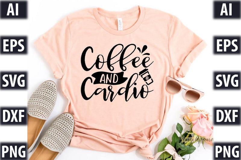 Coffee and Cardio SVG SVGista 
