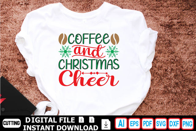 Coffee and Christmas Cheer SVG Craftlabsvg24 