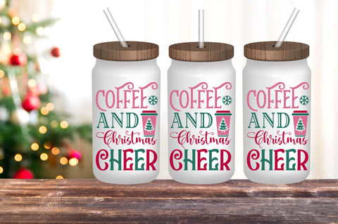 Coffee and christmas cheer SVG Design SVG Regulrcrative 