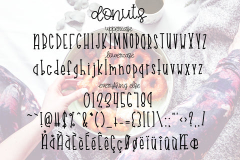 Coffee and Donuts (Font Duo) Font Kitaleigh 