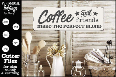 Coffee And Friends SVG SVG Whimsical Inklings 