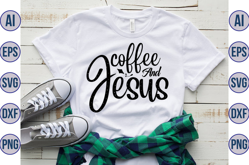 coffee and jesus svg SVG nirmal108roy 