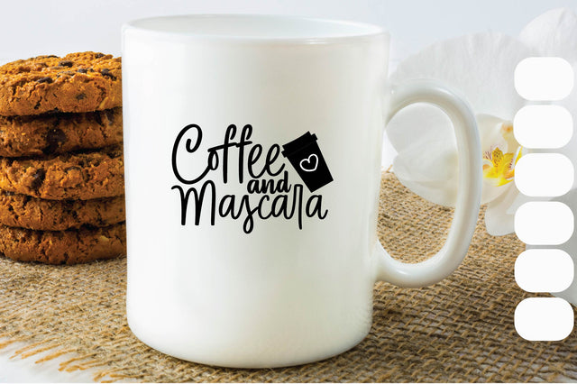 Coffee and Mascara SVG Craftlabsvg24 