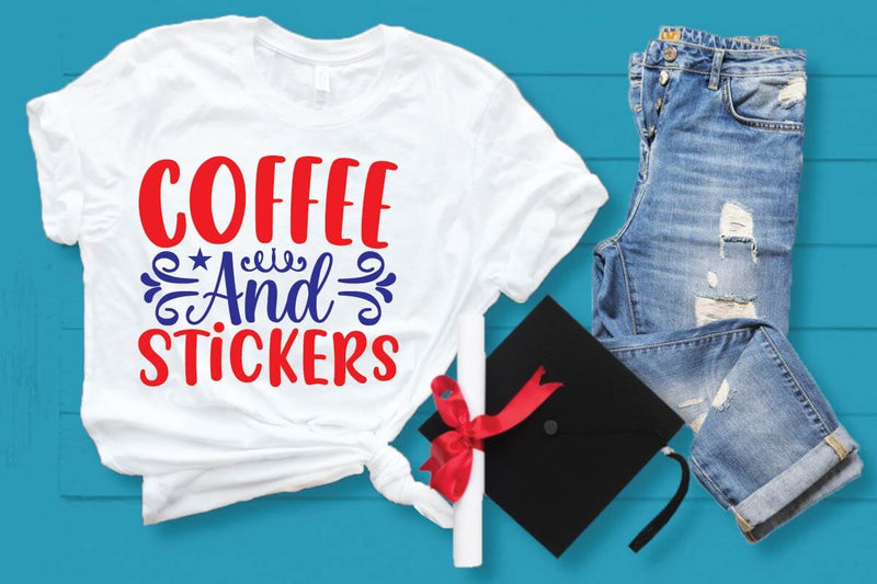 Coffee And Stickers SVG Shahin alam 