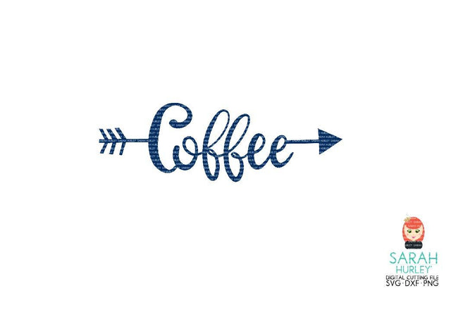 Coffee Arrow SVG Sarah Hurley 