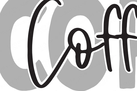 Coffee Bar Kitchen SVG | Cutting File | Vinyl Stencil HTV | Farmhouse Rustic Sign | eps dxf | Cricut SVG | Silhouette dxf | Wall Decor SVG Diva Watts Designs 