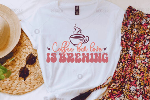 Coffee bar love is brewing SVG SVG Regulrcrative 