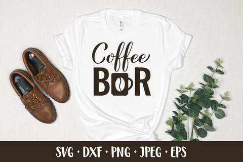 Coffee bar SVG. Coffee bar sign SVG LaBelezoka 