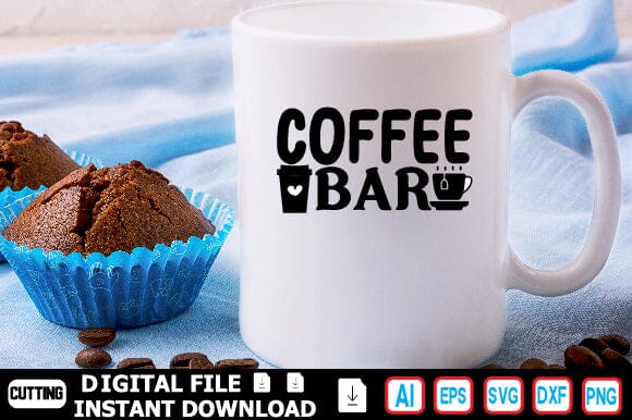 COFFEE BAR SVG Craftlabsvg24 