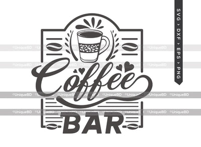 Coffee Bar SVG Cut File | Best Coffee Ever Svg | Coffee Svg | Coffee Cup Svg | Coffee Quote Svg | T-shirt Design SVG ETC Craft 