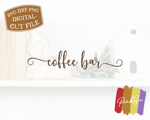 Coffee Bar SVG Files | Farmhouse Sign Svg | Coffee Sign Svg | Kitchen Svg | Commercial Use | Cricut | Silhouette | Digital Cut Files (1097277404) SVG PinkZou 