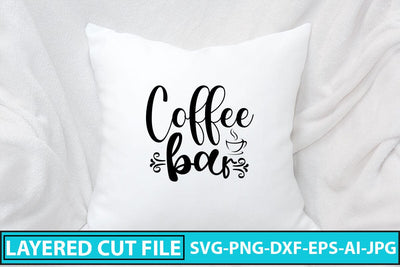 Coffee Bar SVG SVG Syaman 