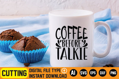 Coffee Before Talkie SVG CraftlabSvg29 