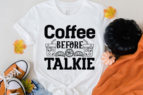 Coffee Before Talkie SVG Cut File , Coffee Before Talkie PNG Quotes ,Coffee SVG Bundle SVG BlackCatsMedia 