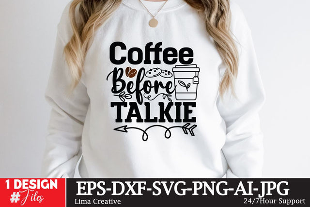 Coffee Before Talkie SVG Insomnia Std 