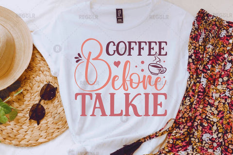 Coffee before talkie SVG SVG Regulrcrative 