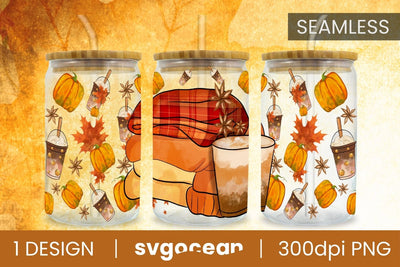 Coffee Can Glass | PNG | 16 Oz Libbey Glass Sublimation SvgOcean 