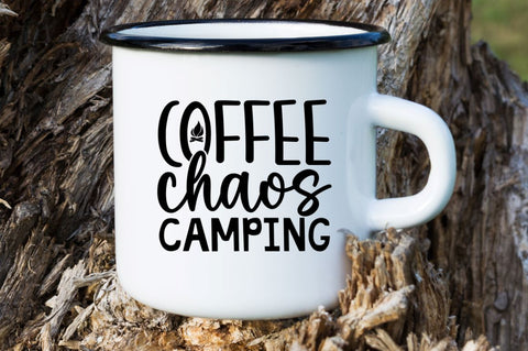 Coffee chaos Camping SVG SVG Regulrcrative 