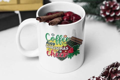 Coffee & Christmas Cheer Sublimation Bundle Sublimation Regulrcrative 