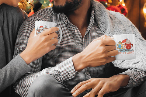 Coffee & Christmas Cheer Sublimation Bundle Sublimation Regulrcrative 