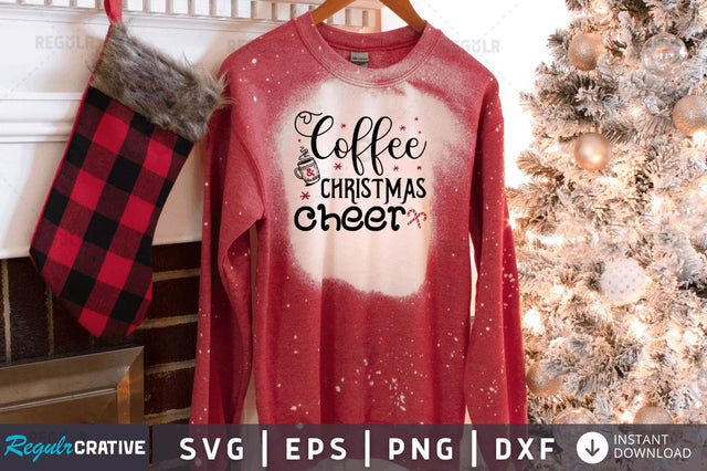 Coffee & christmas cheer SVG SVG Regulrcrative 
