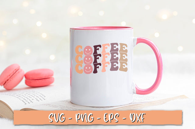 Coffee Coffee Coffee SVG, Retro Coffee, Funny Coffee SVG SVG Shetara Begum 