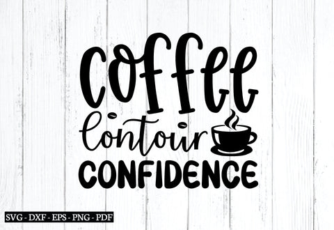 coffee contour confidence svg SVG designstore 