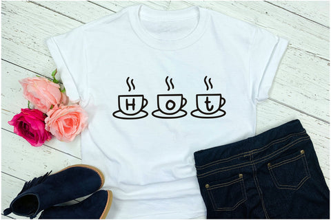 Coffee Cup Alphabet Set SVG SVG Aisyah 