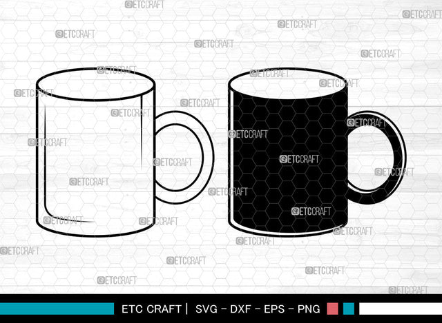 Coffee Cup Svg, Coffee Mug Svg, Coffee Mug Icon Svg, Hot Coffee Svg, Coffee Svg, Coffee Cup SVG ETC Craft 