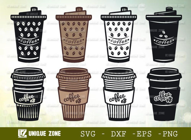 Coffee Cup SVG Cut Files | Coffee Mug Svg | Coffee Svg | Coffee Lover Svg SVG Unique Zone 
