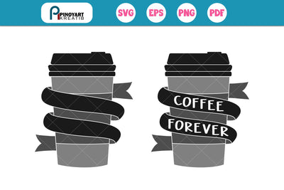 Coffee Cup Svg SVG Pinoyart Kreatib 