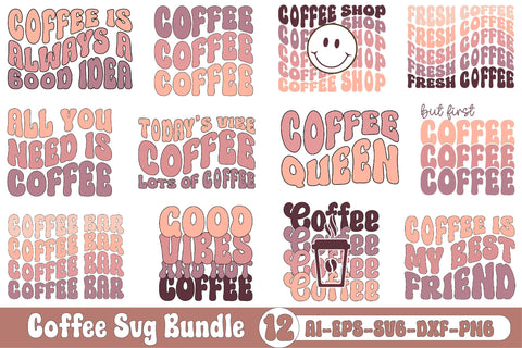 Coffee Design Bundle SVG SVGista 