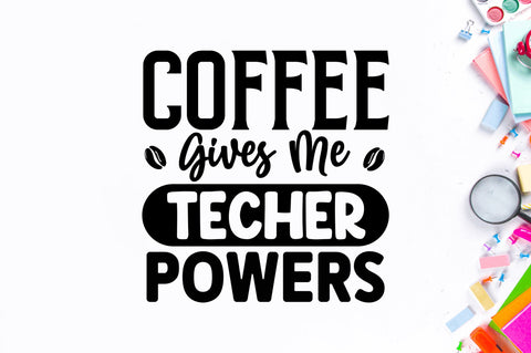 Coffee gives me SVG SVG Regulrcrative 