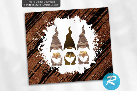 Coffee Gnome 20 oz / 30 oz Tumbler PNG Sublimation Regulrcrative 