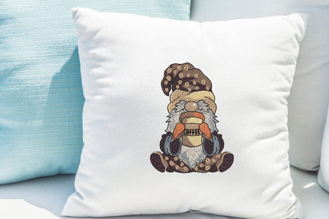 Coffee Gnome Embroidery/Applique DESIGNS ArtEMByNatalia 