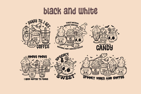 Coffee Halloween svg sublimation bundle SVG dadan_pm 