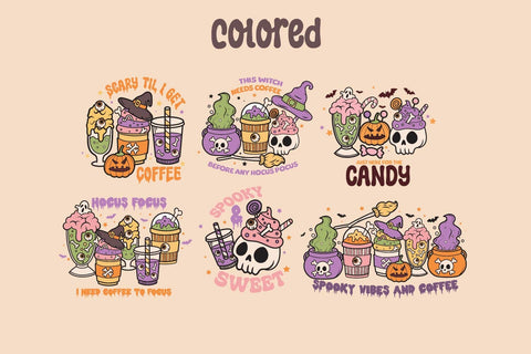 Coffee Halloween svg sublimation bundle SVG dadan_pm 