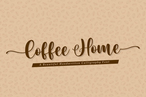 Coffee Home Font Madatype Studio 