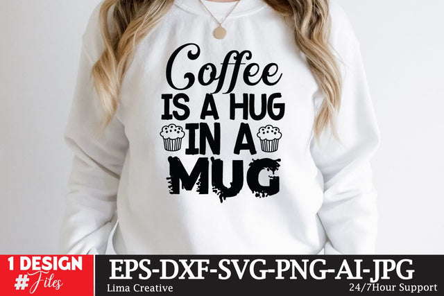 Coffee Is A Hug In A Mug SVG Insomnia Std 