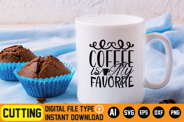 Coffee is My Favorite SVG CraftlabSvg29 