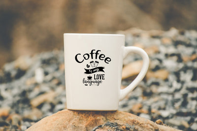 Coffee is my love language svg cut file SVG SmmrDesign 